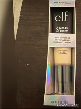 e.l.f. Camo CC Cream - Black & Beige Packaging